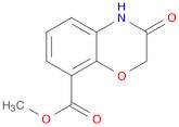 2H-1,4-Benzoxazine-8-carboxylic acid, 3,4-dihydro-3-oxo-, methyl ester