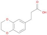 1,4-Benzodioxin-6-propanoic acid, 2,3-dihydro-