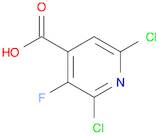4-Pyridinecarboxylic acid, 2,6-dichloro-3-fluoro-