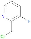 Pyridine, 2-(chloromethyl)-3-fluoro-