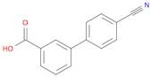 [1,1'-Biphenyl]-3-carboxylic acid, 4'-cyano-