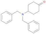Cyclohexanone, 4-[bis(phenylmethyl)amino]-