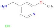 4-Pyridinemethanamine, 2-methoxy-, hydrochloride (1:1)
