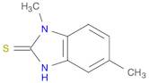 2H-Benzimidazole-2-thione, 1,3-dihydro-1,5-dimethyl-