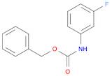 Carbamic acid, N-(3-fluorophenyl)-, phenylmethyl ester