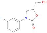 2-Oxazolidinone, 3-(3-fluorophenyl)-5-(hydroxymethyl)-, (5R)-