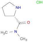 2-Pyrrolidinecarboxamide, N,N-dimethyl-, hydrochloride (1:1), (2S)-
