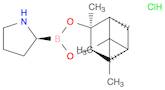 Pyrrolidine, 2-[(3aR,4R,6R,7aS)-hexahydro-3a,5,5-trimethyl-4,6-methano-1,3,2-benzodioxaborol-2-yl]-, hydrochloride (1:1), (2S)-