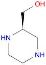 2-Piperazinemethanol, (2R)-