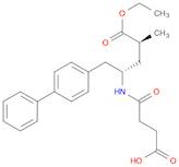 [1,1'-Biphenyl]-4-pentanoic acid, γ-[(3-carboxy-1-oxopropyl)amino]-α-methyl-, α-ethyl ester, (αS,γS)-