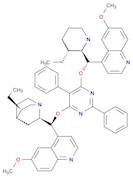 Cinchonan, 9,9''-[(2,5-diphenyl-4,6-pyrimidinediyl)bis(oxy)]bis[10,11-dihydro-6'-methoxy-, (9S,9''S)-