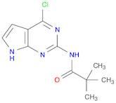 Propanamide, N-(4-chloro-7H-pyrrolo[2,3-d]pyrimidin-2-yl)-2,2-dimethyl-