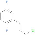 Benzene, 2-[(1E)-3-chloro-1-propen-1-yl]-1,4-difluoro-