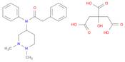 N-(1,2-dimethyldiazinan-4-yl)-N,2-diphenyl-acetamide, 2-hydroxypropane -1,2,3-tricarboxylic acid