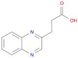 2-Quinoxalinepropanoic acid