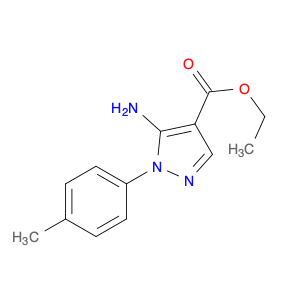 1H-Pyrazole-4-carboxylic acid, 5-amino-1-(4-methylphenyl)-, ethyl ester