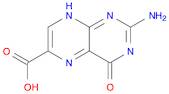 6-Pteridinecarboxylic acid, 2-amino-3,4-dihydro-4-oxo-