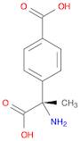 Benzeneacetic acid, α-amino-4-carboxy-α-methyl-, (αS)-
