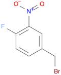Benzene, 4-(bromomethyl)-1-fluoro-2-nitro-