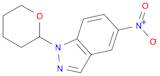 1H-Indazole, 5-nitro-1-(tetrahydro-2H-pyran-2-yl)-