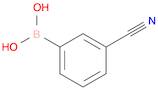 Boronic acid, B-(3-cyanophenyl)-