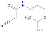 Acetamide, 2-cyano-N-[3-(1-methylethoxy)propyl]-