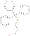 Propanal, 3-[(triphenylmethyl)thio]-