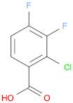 Benzoic acid, 2-chloro-3,4-difluoro-