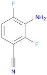 Benzonitrile, 3-amino-2,4-difluoro-