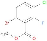 Benzoic acid, 6-bromo-3-chloro-2-fluoro-, methyl ester
