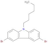 9H-Carbazole, 3,6-dibromo-9-hexyl-