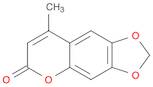 6H-1,3-Dioxolo[4,5-g][1]benzopyran-6-one, 8-methyl-