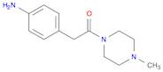 Ethanone, 2-(4-aminophenyl)-1-(4-methyl-1-piperazinyl)-