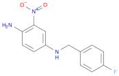 1,4-Benzenediamine, N4-[(4-fluorophenyl)methyl]-2-nitro-