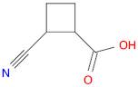 Cyclobutanecarboxylic acid, 2-cyano-