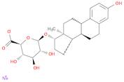 β-D-Glucopyranosiduronic acid, (17β)-3-hydroxyestra-1,3,5(10)-trien-17-yl, sodium salt (1:1)