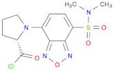 2-Pyrrolidinecarbonyl chloride, 1-[7-[(dimethylamino)sulfonyl]-2,1,3-benzoxadiazol-4-yl]-, (S)- (9CI)
