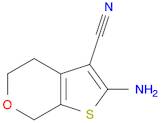 5H-Thieno[2,3-c]pyran-3-carbonitrile, 2-amino-4,7-dihydro-