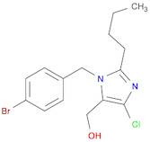 1H-Imidazole-5-methanol, 1-[(4-bromophenyl)methyl]-2-butyl-4-chloro-