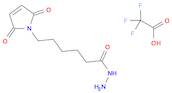1H-Pyrrole-1-hexanoic acid, 2,5-dihydro-2,5-dioxo-, hydrazide, 2,2,2-trifluoroacetate (1:1)
