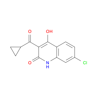 2(1H)-Quinolinone, 7-chloro-3-(cyclopropylcarbonyl)-4-hydroxy-