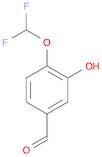 Benzaldehyde, 4-(difluoromethoxy)-3-hydroxy-