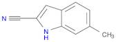 1H-Indole-2-carbonitrile, 6-methyl-