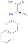 Carbamic acid, N-[(1R)-2-amino-1-methyl-2-oxoethyl]-, phenylmethyl ester