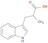 1H-Indole-3-propanoic acid, α-methyl-