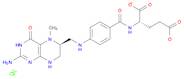 L-Glutamic acid, N-[4-[[[(6S)-2-amino-3,4,5,6,7,8-hexahydro-5-methyl-4-oxo-6-pteridinyl]methyl]ami…