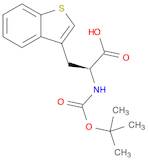 Benzo[b]thiophene-3-propanoic acid, α-[[(1,1-dimethylethoxy)carbonyl]amino]-, (αS)-