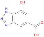1H-Benzotriazole-5-carboxylic acid, 7-hydroxy-