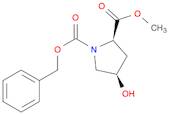 1,2-Pyrrolidinedicarboxylic acid, 4-hydroxy-, 2-methyl 1-(phenylmethyl) ester, (2R,4R)-