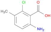 Benzoic acid, 6-amino-2-chloro-3-methyl-